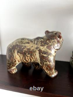 Royal Copenhagen, Knud Kyhn. Large Bear, 20155. Made in Denmark. VERY RARE