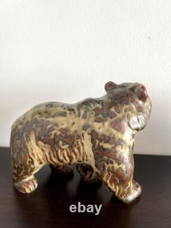 Royal Copenhagen, Knud Kyhn. Large Bear, 20155. Made in Denmark. VERY RARE