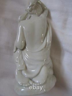 Royal Copenhagen Porcelain Boy with Swan RC number 1857 A very rare figure