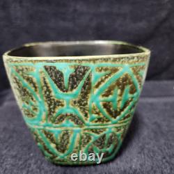 Royal Copenhagen Very RARE COLOR ceramic vase BACA Made In Denmark 1960