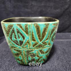 Royal Copenhagen Very RARE COLOR ceramic vase BACA Made In Denmark 1960