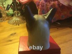 Royal Copenhagen fajance very rare Siamese Cat bust