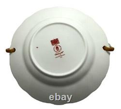 Royal Crown Derby CHATSWORTH Dessert / Display Plate with Handle 8 1/2 Very RARE
