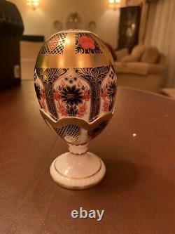 Royal Crown Derby Old Imari 1128 Egg & Egg Cup VERY RARE