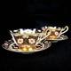 Royal Crown Derby Old Imari Cherry Blossom Cup & Saucer Set of 2 Very Rare