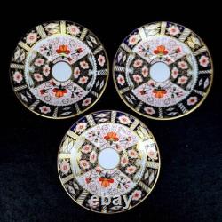 Royal Crown Derby Old Imari Cherry Blossom Cup & Saucer Set of 2 Very Rare