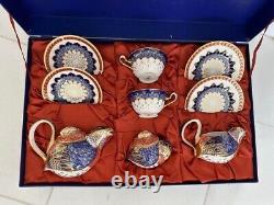 Royal Crown Derby Quail Tea Service Set Very Rare 1982