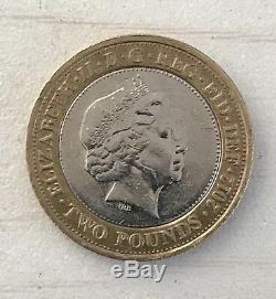 Royal Double MINT ERROR Charles Dickens 2012 £2 Two Pound Coin Very Rare