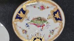 Royal Doulton 6 Cups/Saucer, Signed E Percy- VERY RARE- Stunning