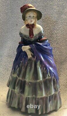 Royal Doulton A Victorian Lady HN 1345 Dated 1938 Very Rare Color