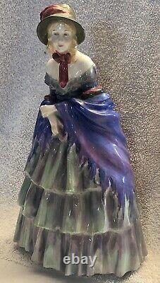 Royal Doulton A Victorian Lady HN 1345 Dated 1938 Very Rare Color