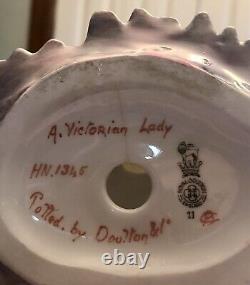 Royal Doulton A Victorian Lady HN 1345 Dated 1938 Very Rare Color
