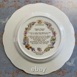 Royal Doulton Brambly Hedge Tale Of The Rose Village Plate 2004 Very Rare