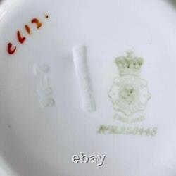 Royal Doulton Burslem Demitasse Cup Saucer Plate Used Very Rare