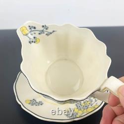Royal Doulton Carnival 1930's very rare gravy boat on saucer Gravy and sauce jug