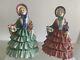 Royal Doulton Figurines Bonjour In Both Red And Green! Amazing Find! Very Rare