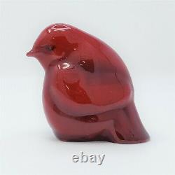 Royal Doulton Flambe Figurine Red Chick HN274 Vintage Very Rare