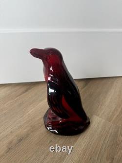Royal Doulton Flambé Peruvian Penguin 1287 Charles Noke Signed VERY RARE