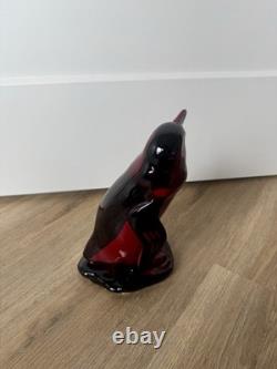 Royal Doulton Flambé Peruvian Penguin 1287 Charles Noke Signed VERY RARE