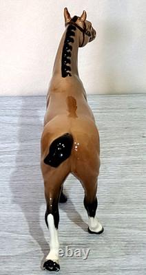 Royal Doulton Hackney Pony Very Rare Bay Gloss Vintage Model No. H261 Vgc