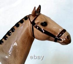 Royal Doulton Hackney Pony Very Rare Bay Gloss Vintage Model No. H261 Vgc