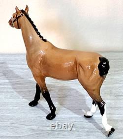 Royal Doulton Hackney Pony Very Rare Bay Gloss Vintage Model No. H261 Vgc