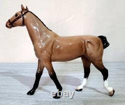 Royal Doulton Hackney Pony Very Rare Brown Gloss Vintage Model H261 Vgc