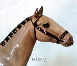 Royal Doulton Hackney Pony Very Rare Brown Gloss Vintage Model H261 Vgc