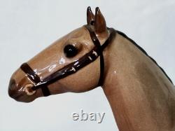 Royal Doulton Hackney Pony Very Rare Brown Gloss Vintage Model H261 Vgc
