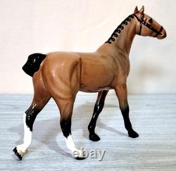 Royal Doulton Hackney Pony Very Rare Brown Gloss Vintage Model H261 Vgc