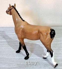 Royal Doulton Hackney Pony Very Rare Brown Gloss Vintage Model H261 Vgc