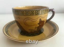 Royal Doulton Halloween Witches Series / Cup & Saucer D2735 (a10) / VERY RARE