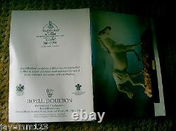 Royal Doulton Horse Milton Showjumper Da 245 Ltd Ed Boxed + Cert Very Rare