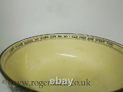 Royal Doulton Isaac Walton Ware Footed Bowl VERY RARE c1905