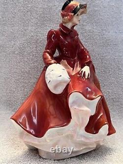 Royal Doulton Louise HN3207 Red Colorway 7.5 Very Rare Excellent