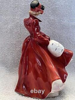 Royal Doulton Louise HN3207 Red Colorway 7.5 Very Rare Excellent