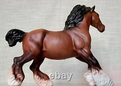 Royal Doulton Matt Bay Brown Cantering Shire Horse Very Rare Vintage Model DA45