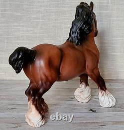 Royal Doulton Matt Bay Brown Cantering Shire Horse Very Rare Vintage Model DA45