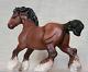 Royal Doulton Matt Bay Brown Cantering Shire Horse Vintage Very Rare Model DA45