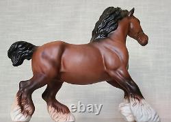 Royal Doulton Matt Bay Brown Cantering Shire Horse Vintage Very Rare Model DA45