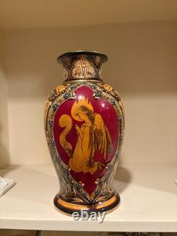 Royal Doulton Morrisian Vase VERY RARE Circa 1900/1919 (It's Greek to me!)