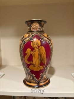 Royal Doulton Morrisian Vase VERY RARE Circa 1900/1919 (It's Greek to me!)