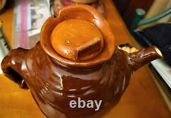 Royal Doulton Old Charley Character Toby Teapot C. 1939 Very Rare Handsome