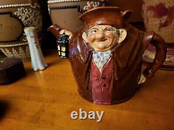 Royal Doulton Old Charley Character Toby Teapot C. 1939 Very Rare Handsome