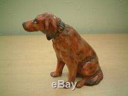 Royal Doulton Red Setter With Collar. HN 976. Very Rare. 1930