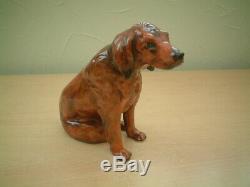 Royal Doulton Red Setter With Collar. HN 976. Very Rare. 1930