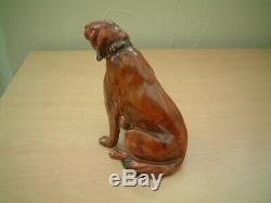 Royal Doulton Red Setter With Collar. HN 976. Very Rare. 1930