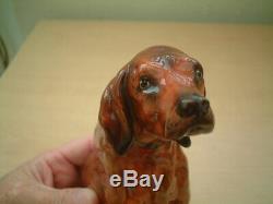 Royal Doulton Red Setter With Collar. HN 976. Very Rare. 1930