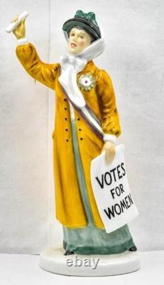 Royal Doulton Suffragette Votes For Women HN2816 Collector's Item Very RARE