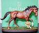 Royal Doulton The Winner Very Rare Brown Matt Colourway Model No. DA 154 Boxed